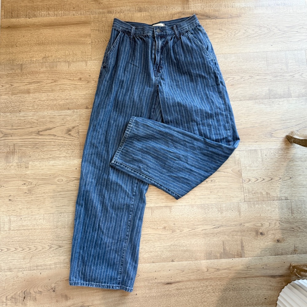 Madewell Jeans in Blue Stripe